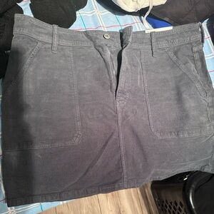American Eagle Outfitters Gray Mini Skirt